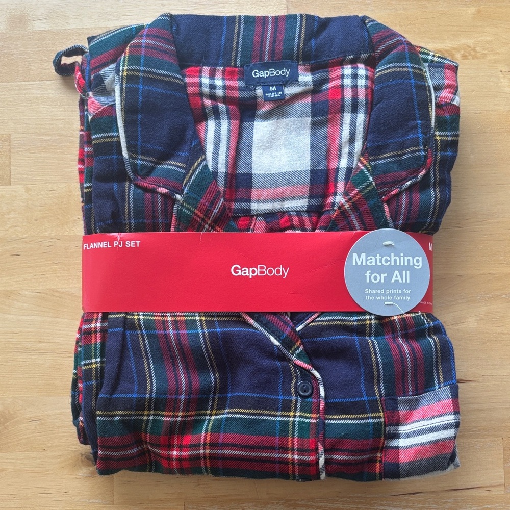 Gap Flannel PJ Set